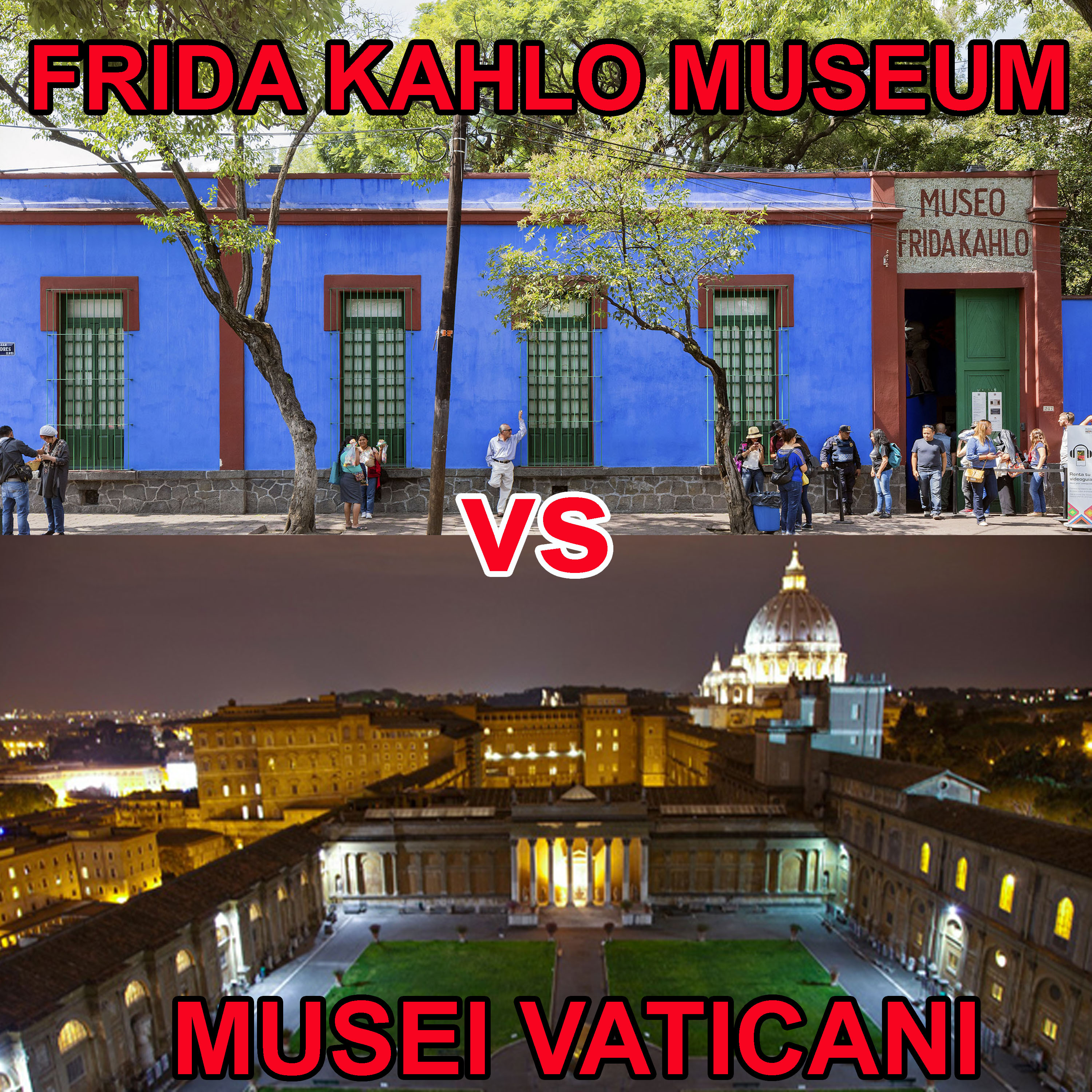 Foto TOUR VIRTUALI A CONFRONTO: FRIDA KAHLO MUSEUM VS MUSEI VATICANI